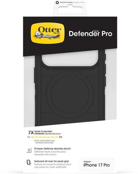Dėklas OtterBox Defender Pro MagSafe kameros valdymo pultas THEMAN - juodas