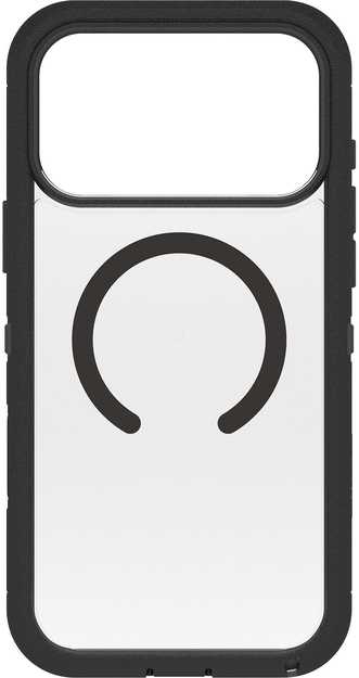 Dėklas OtterBox Defender Pro XT kameros valdymas SHAKEITOFF skaidrus/juodas