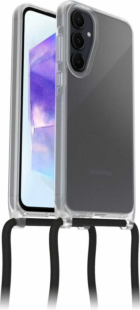 Dėklas OTTERBOX REACT KAKLINIAI PAMINKLAI (SAMSUNG A55 5G) – AŠVARI