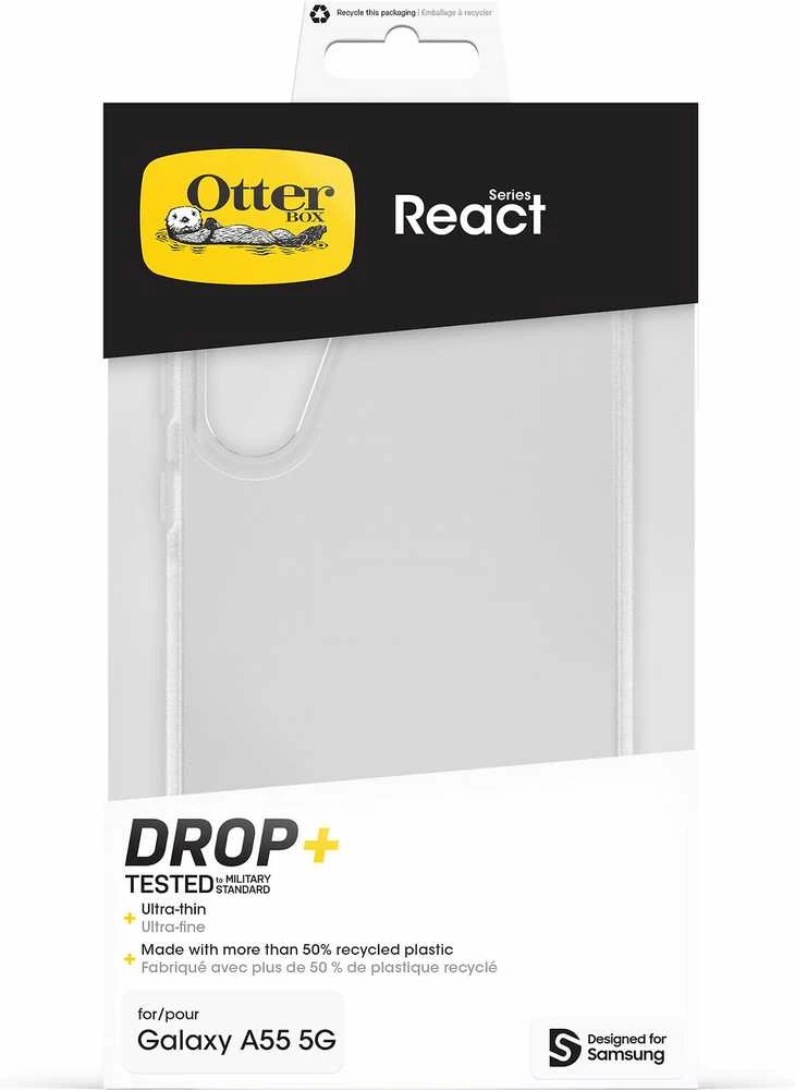 Dėklas OTTERBOX REACT MONUMENTS (SAMSUNG A55 5G) - CLEAR