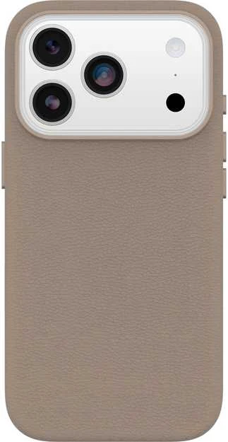 OtterBox Symmetry Cactus odinis kameros valdymo dėklas Apple iPhone 17 Pro, Cottonwood, šviesiai pilkas