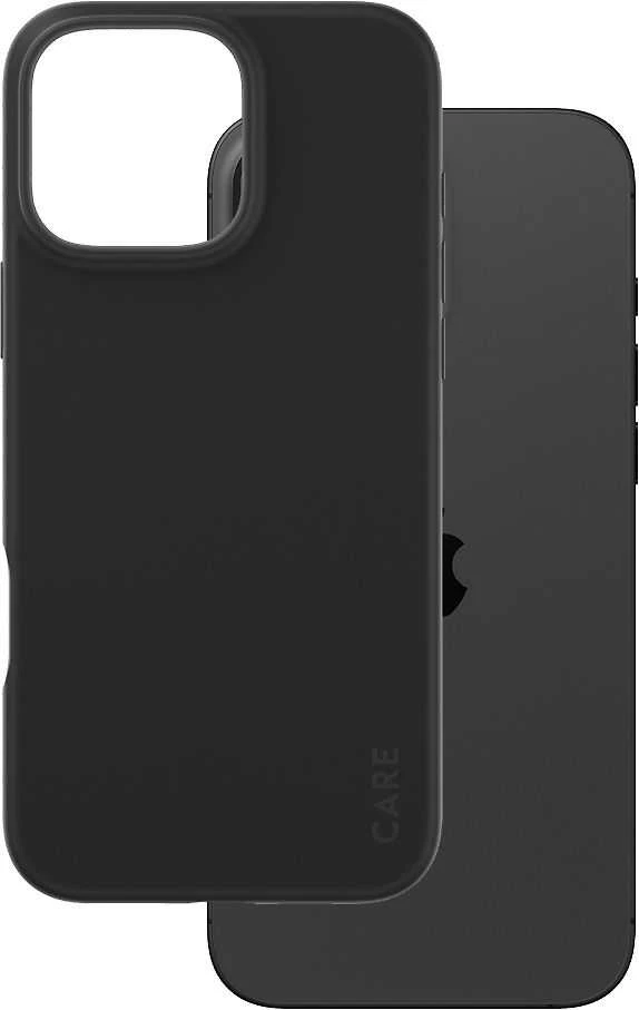 Panzer Glass CARE Madingas dėklas | Galinis viršelis | Apple | iPhone 16 Pro Max | Perdirbtas plastikas | Juodas
