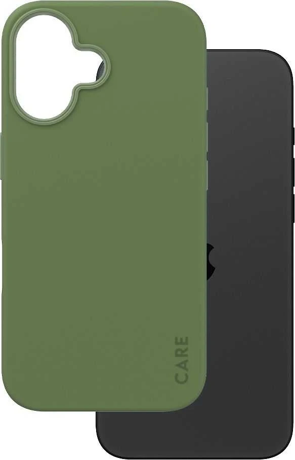 Panzer Glass CARE by PanzerGlass Fashion Apple iPhone 16 6.1" dėklas telefonui žalios spalvos/dėklas telefonui žalios spalvos MagSafe 1385