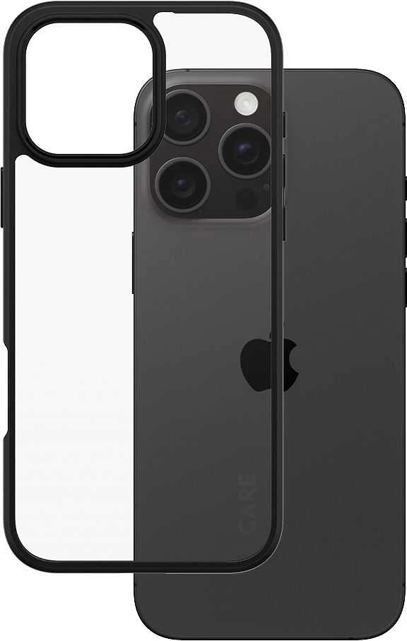 Panzer Glass Care By PanzerGlass Urban Combat dėklas skirtas Apple iPhone 16 Pro Max juodos spalvos