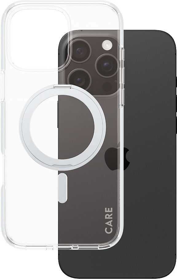 Panzer Glass CARE by PanzerGlass Feature Kickstand Apple iPhone 16 Pro Max 6.9" sidabrinis/sidabrinis MagSafe 1328
