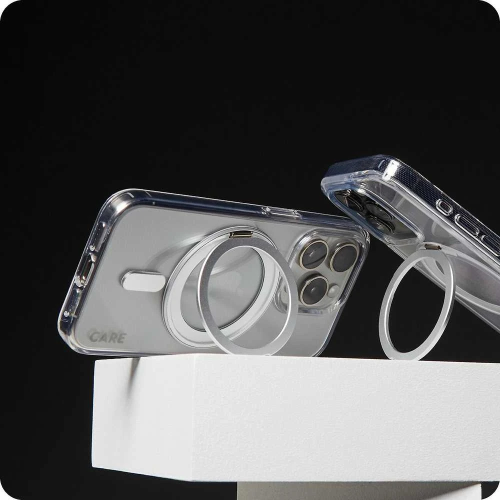 Panzer Glass CARE by PanzerGlass Feature Kickstand Apple iPhone 16 Pro Max 6.9" sidabrinis/sidabrinis MagSafe 1328