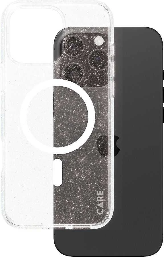 Panzer Glass CARE by PanzerGlass Flagship Star Lit Apple iPhone 16 Pro Max 6.9" dėklas telefonui baltos spalvos/dėklas telefonui baltos spalvos MagSafe 1344