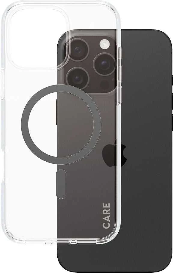 Panzer Glass CARE Flagship Case | Galinis viršelis | Apple | iPhone 16 Pro Max | Perdirbtas plastikas | Skaidrus | MagSafe
