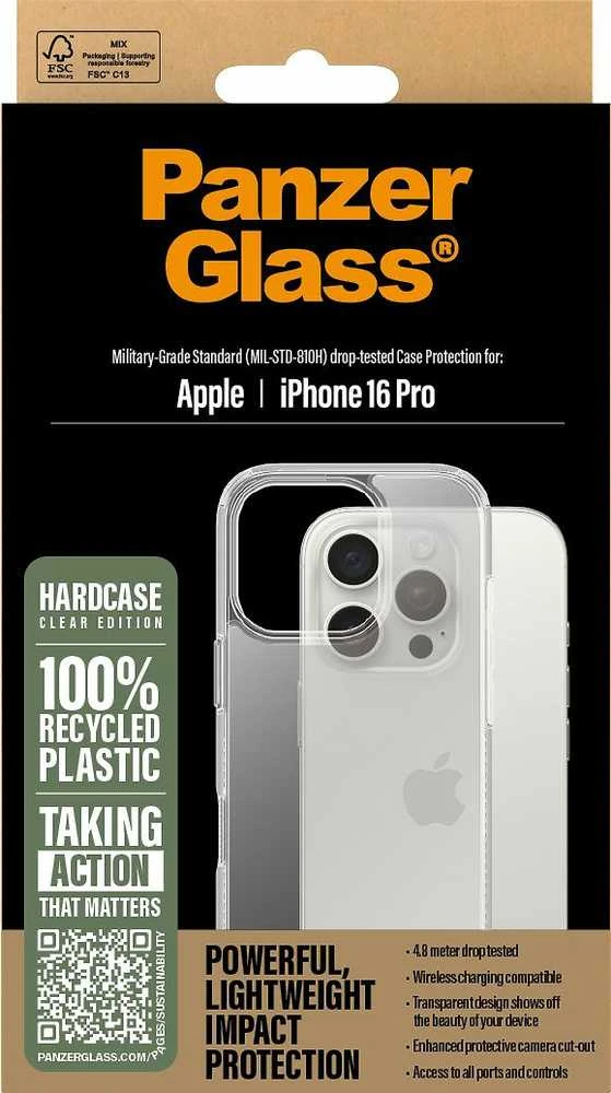 Panzer Glass PanzerGlass HardApple iPhone 16 Pro 6.3" dėklas telefonui skaidrus/Transparent 1288