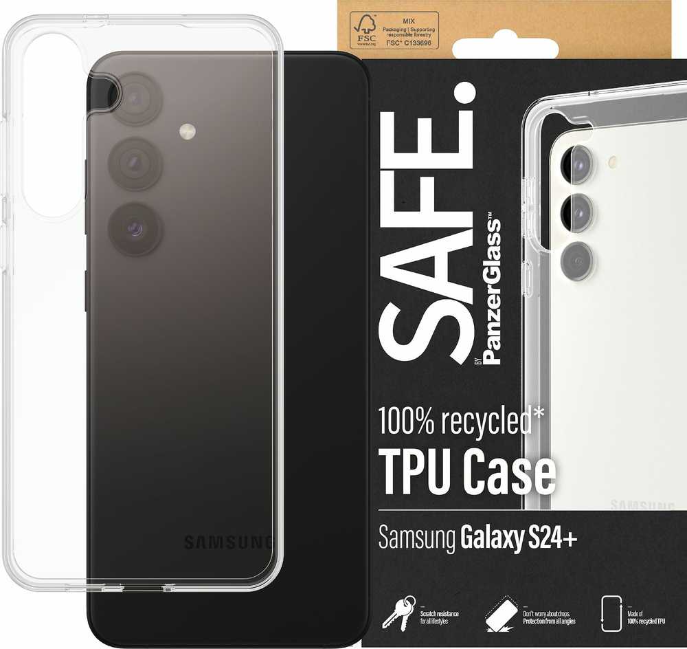 Panzer Glass SAFE by PanzerGlass Samsung Galaxy S24 Plus - dėklas telefonui skaidrus