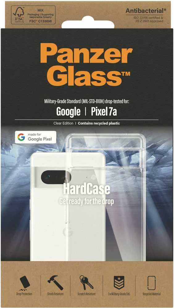 Panzer Glass „PanzerGlass PanzerGlass“ kietas dėklas, skirtas „Google Pixel 7a“.