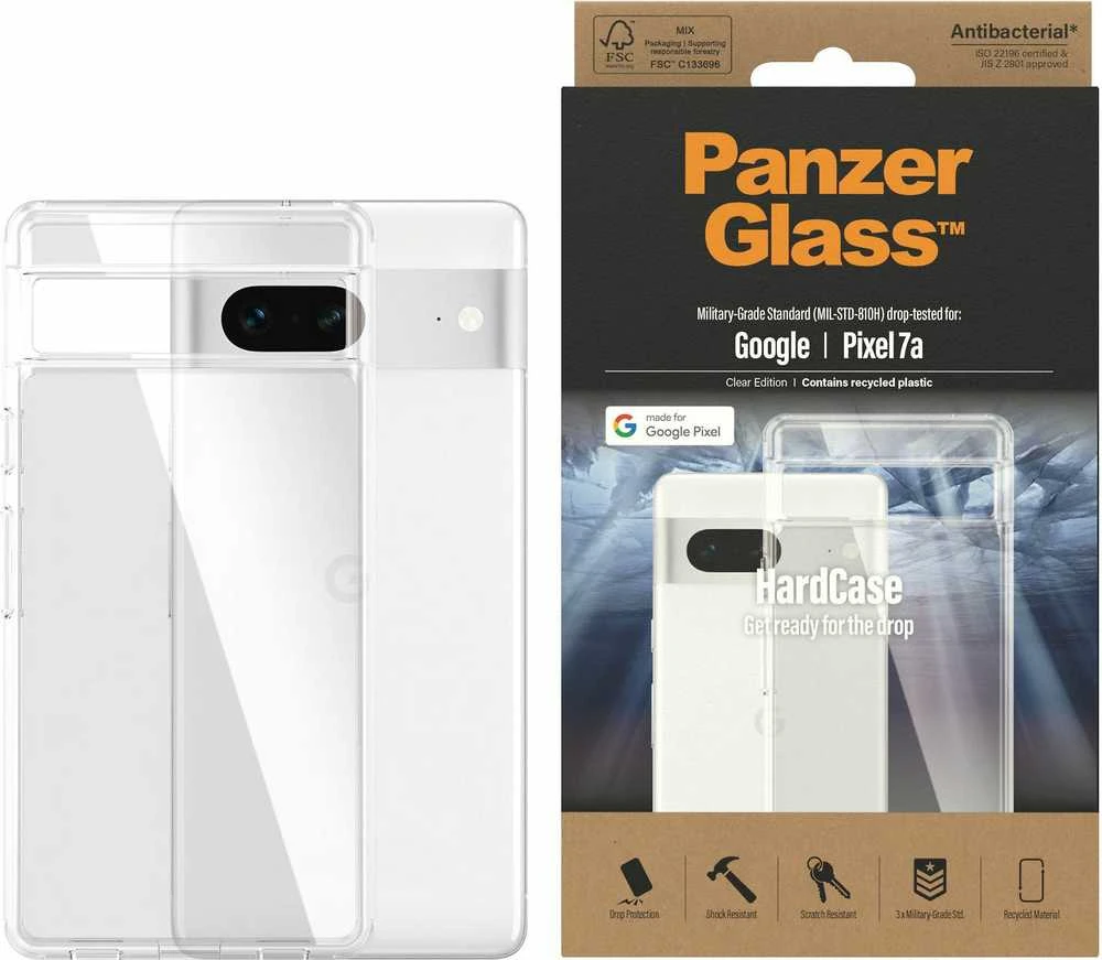 Panzer Glass „PanzerGlass PanzerGlass“ kietas dėklas, skirtas „Google Pixel 7a“.