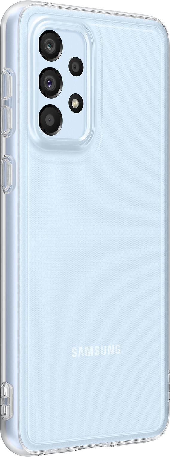 Dėklas QA336TTE minkštas skaidrus dangtelis, skirtas Samsung Galaxy A33 (5G) skaidrus (skaidrus)