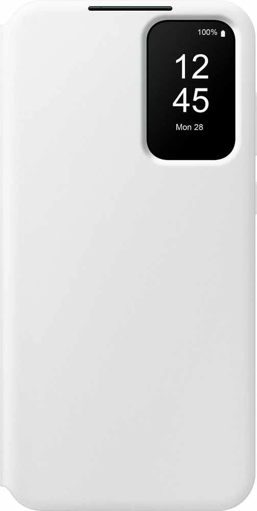 ZA556CWEGWW Smart View piniginės dėklas, skirtas Samsung Galaxy A55 Baltas (Baltas)
