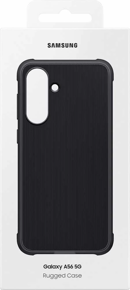 Dėklas Samsung Galaxy A56 Rugged Cover Juodas