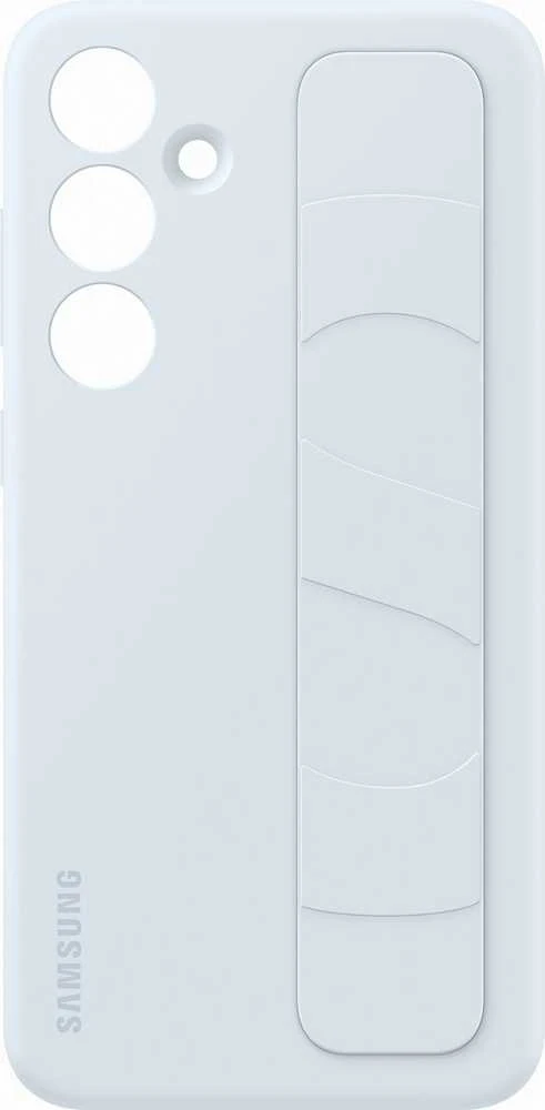 Dėklas Samsung Galaxy S24+ Standing Grip Cover Light Mėlyna