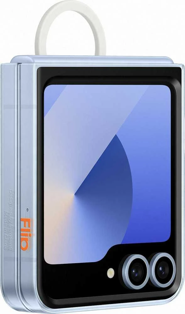 Samsung Galaxy Flip6/Flip7 FE skaidrus dėklas permatomas