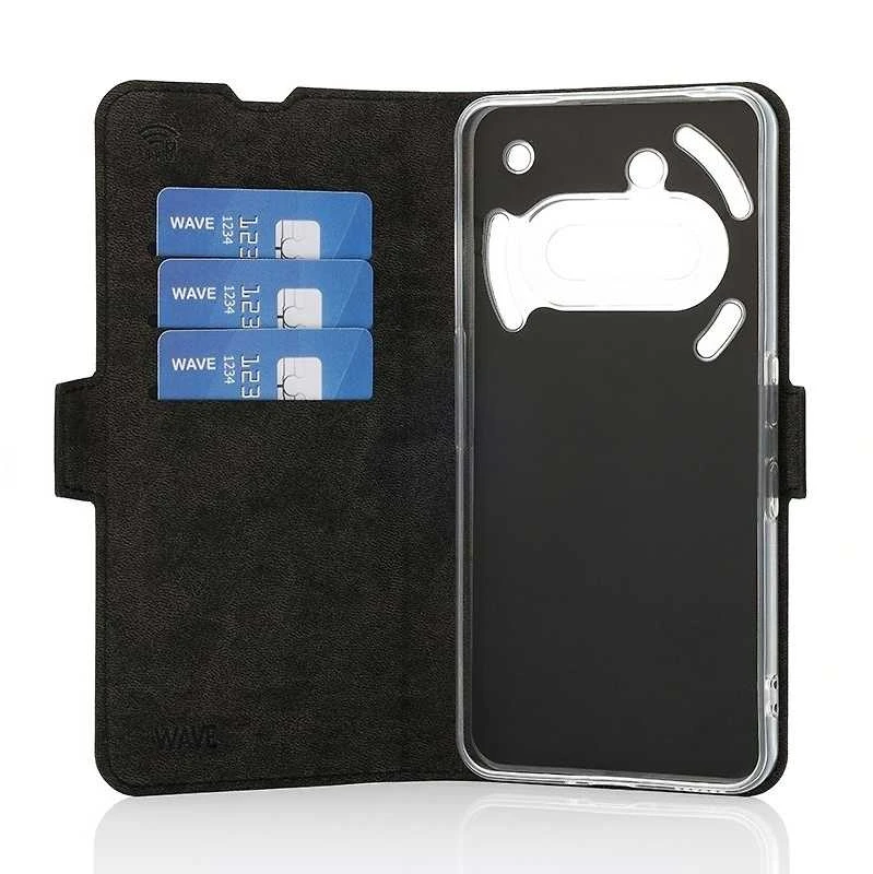 Wave Banguotas atverčiamas dėklas, „Nothing Phone“ (3a), juodas