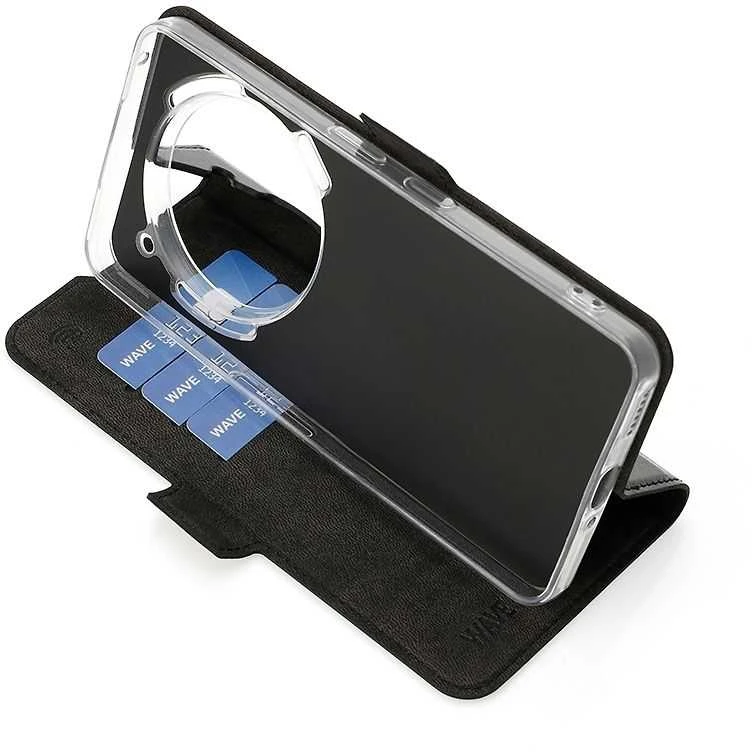 „Wave“ atverčiamas dėklas, „Nothing Phone“ (3a) Pro, juodas