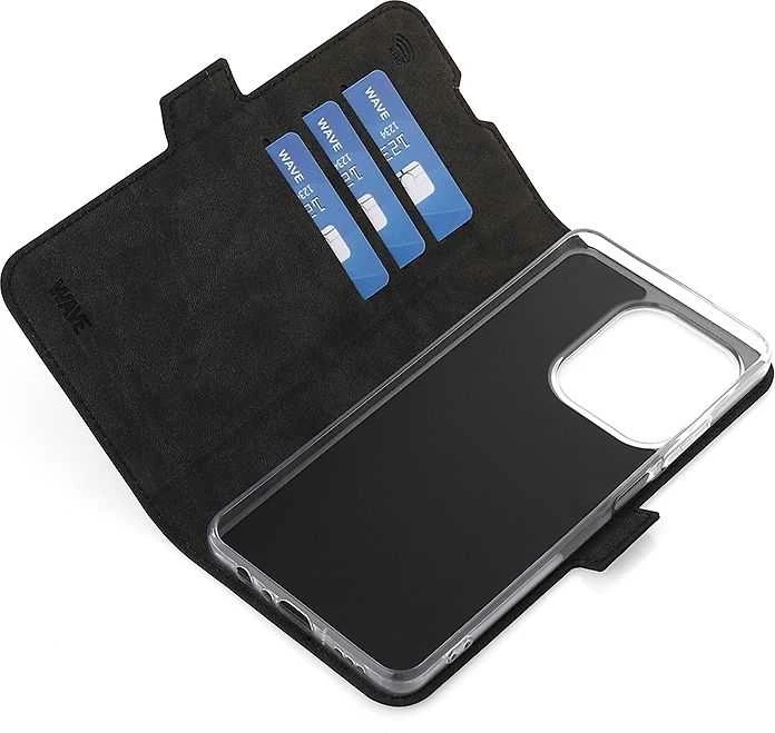 Wave Banguotas atverčiamas dėklas, Oppo A60 5G / Oppo A40 / Oppo A40m, juodas
