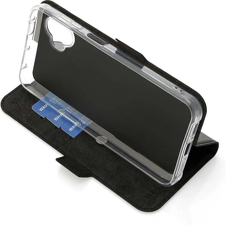 „Wave“ atverčiamas dėklas, „Samsung Galaxy Xcover7 Pro“, juodas