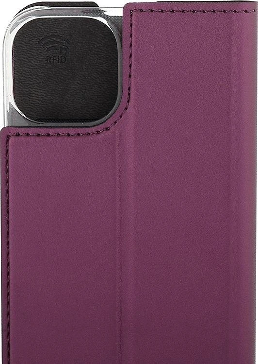 Dėklas Wave BookCase -suojakotelo, iPhone 14, Smoky Sangria