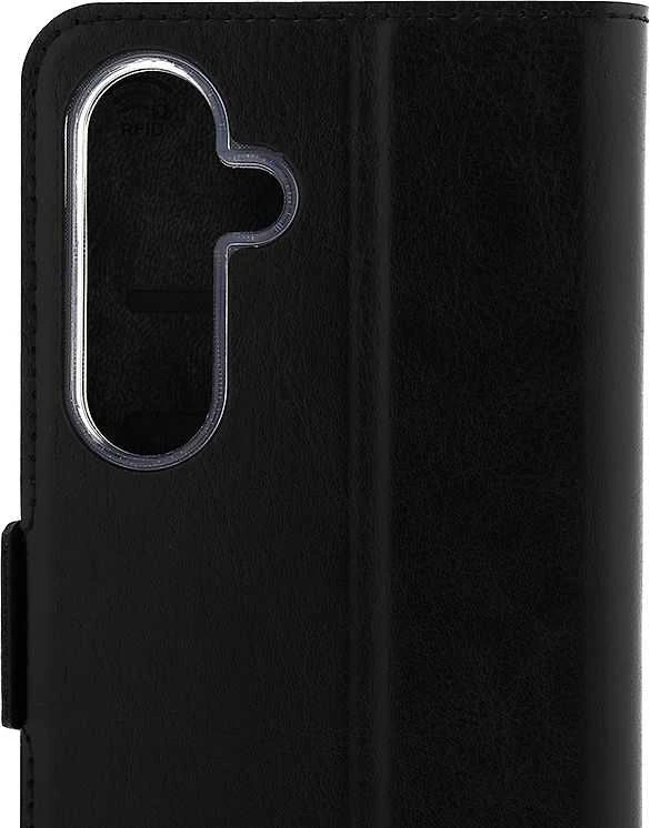 Dėklas Wave BookCase -suojakotelo, Samsung Galaxy S24 FE, musta