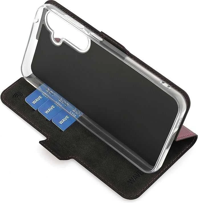 Telefono dėklas Wave BookCase, skirtas Samsung Galaxy S23 FE 5G