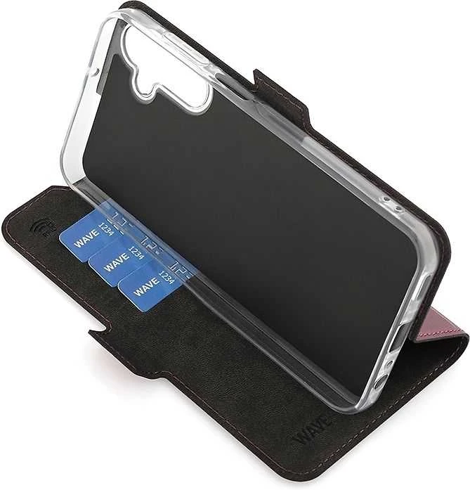 Telefono dėklas Wave BookCase, skirtas Samsung Galaxy A15