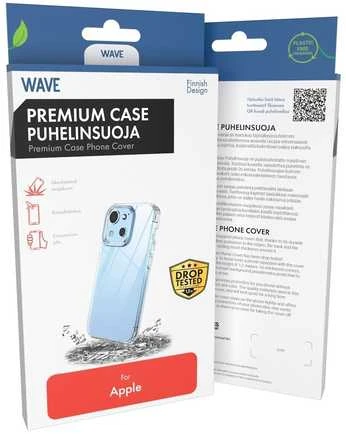 Dėklas Wave Premium Case puhelinsuoja, iPhone 16 Pro, kirkas
