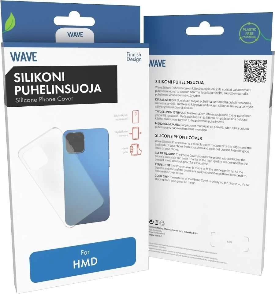 Dėklas Wave silikonisuoja, HMD Pulse Pro, kirkas