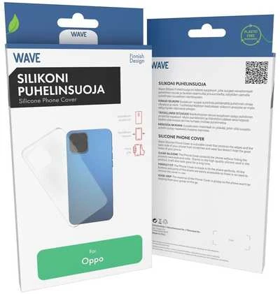 Dėklas Wave Silikonisuoja, Oppo A60 5G / Oppo A40 / Oppo A40m, Kirkas