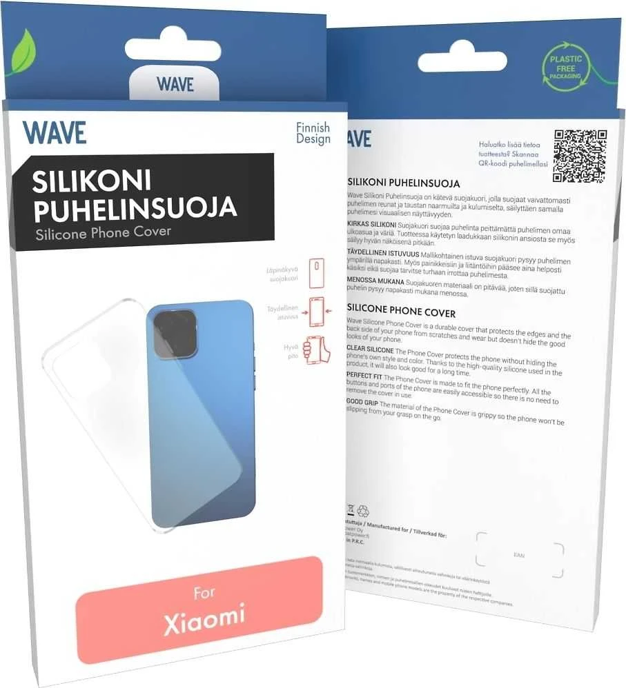 Dėklas Wave silikonisuoja, Xiaomi Redmi A2, kirkas