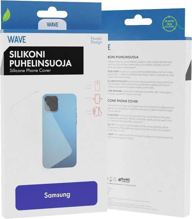 Dėklas Wave silikonisuojus, Samsung Galaxy S22 Ultra 5G, läpinäkyvä