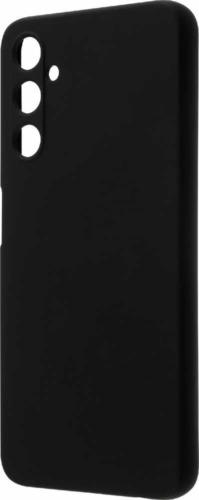 Dėklas „Wave Soft Touch“ silikoninis dangtelis, „Samsung Galaxy A05s“, juodas