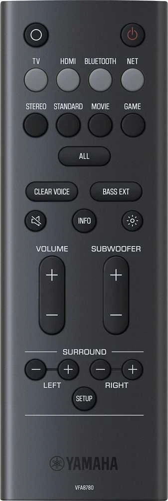 Namų kino sistema Yamaha SR-X40ALGY Light Gray (Pažeista pakuotė)