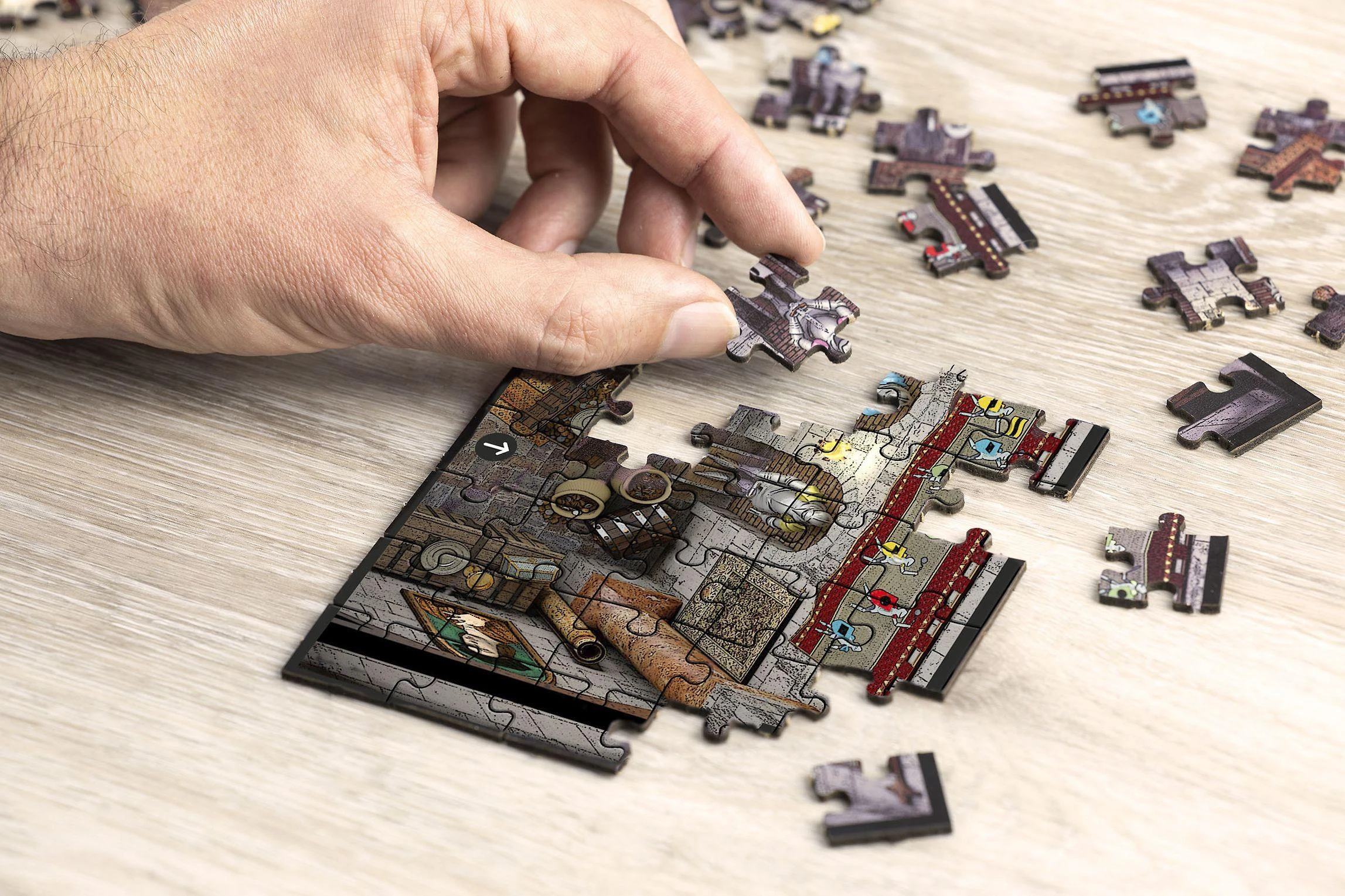 Escape Room Paroni, noita ja varas -pakohuonepalapeli
