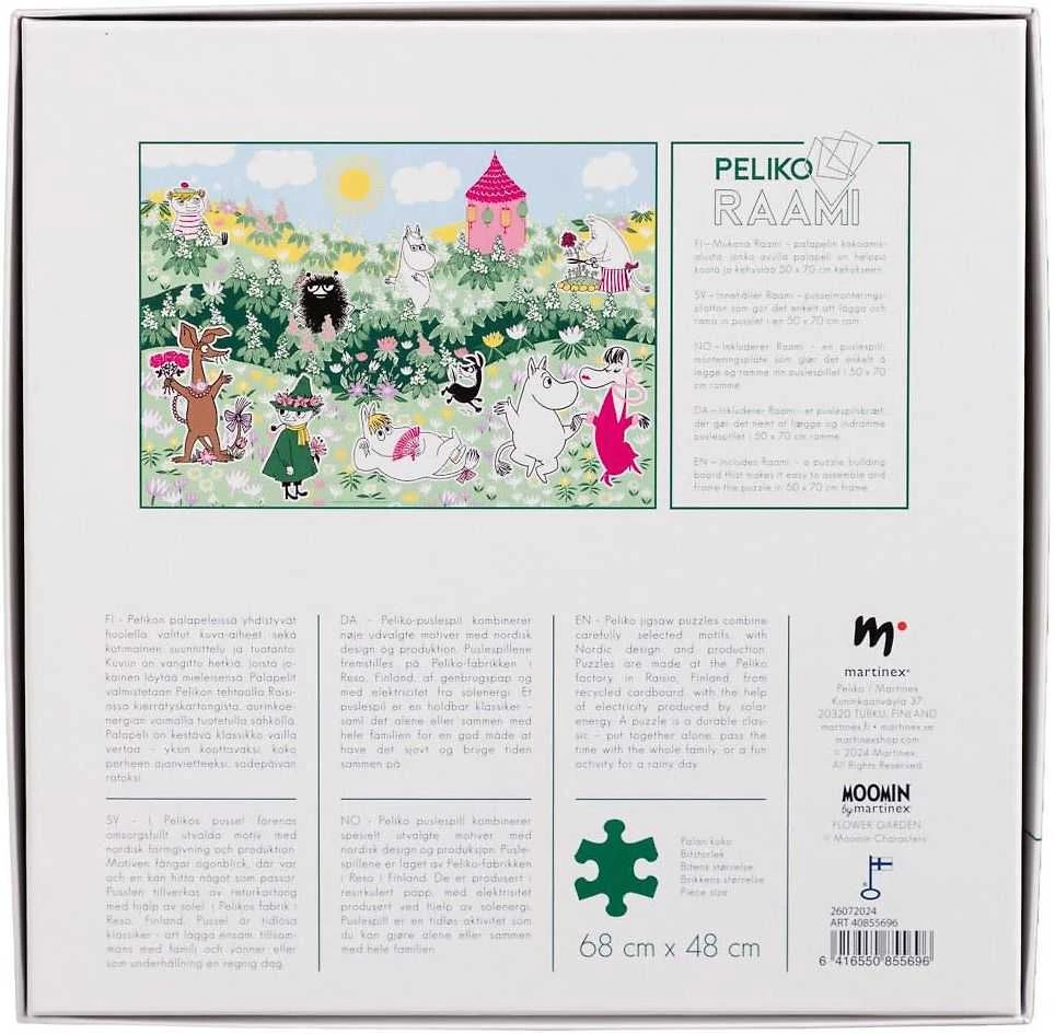 Moomin Muminas - Dėlionė 1000 detalių Gėlių sodas (40855696)