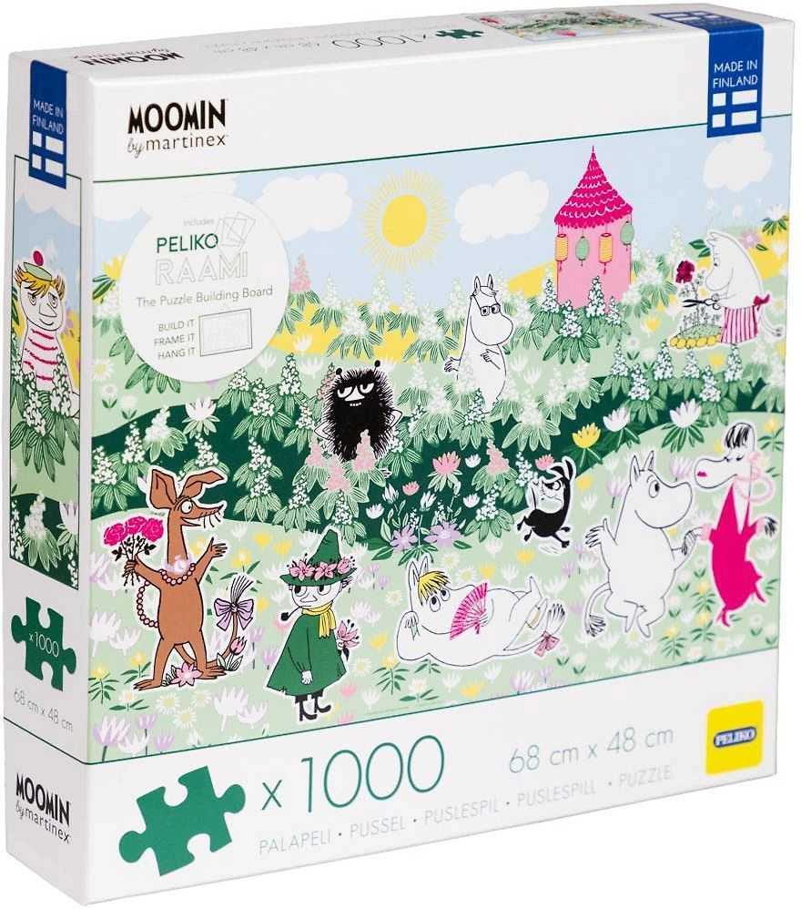 Moomin Muminas - Dėlionė 1000 detalių Gėlių sodas (40855696)