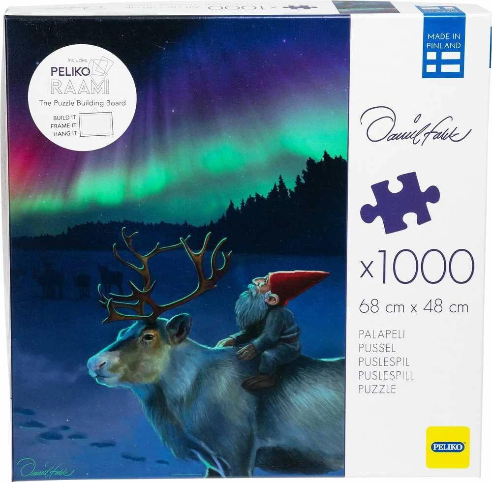 Dėlionė Peliko Daniel Falck Revontulet -palapeli, 1000 palaa