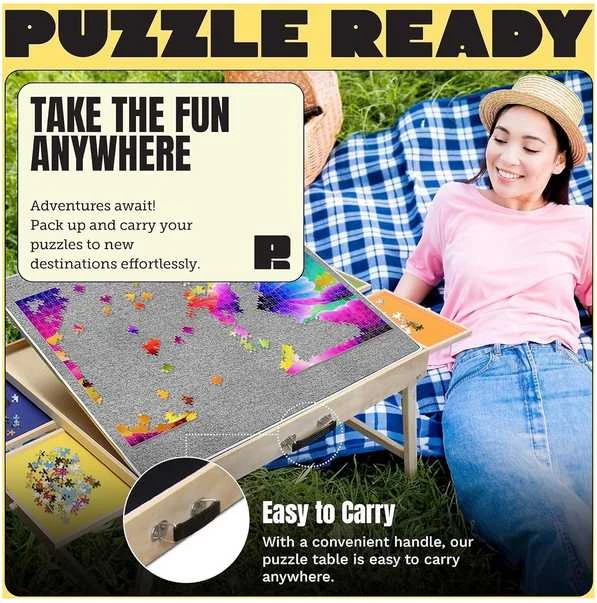 Dėlionė Puzzle Ready - Palapelilauta jaloilla, 1000 palalle