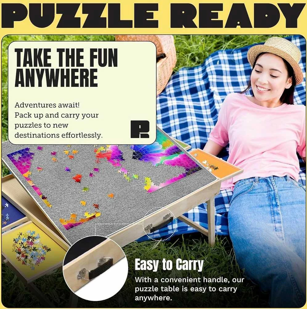 Dėlionė Puzzle Ready - Palapelilauta jaloilla, 1000 palalle