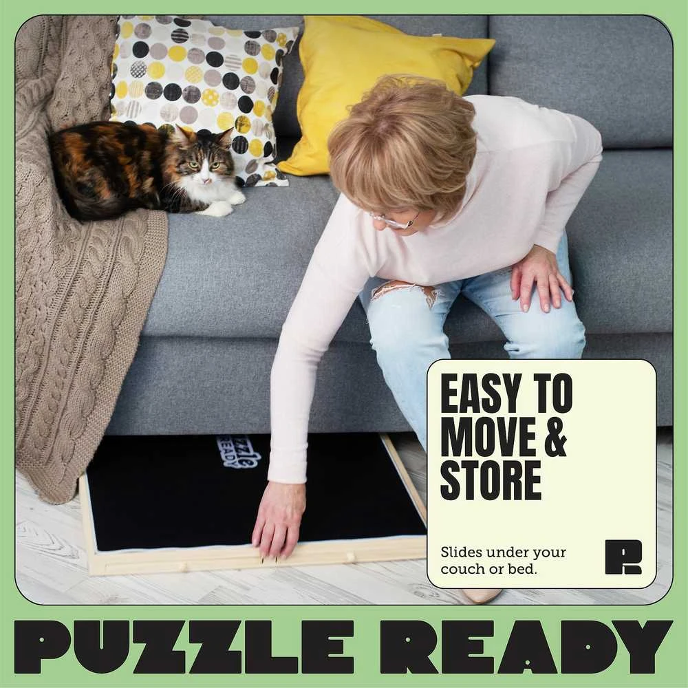 Dėlionė Puzzle Ready - Puinen palapelilauta, 1500 palalle