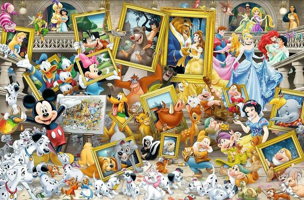 Ravensburger Dėlionė 5000 vnt. - Disney personažai
