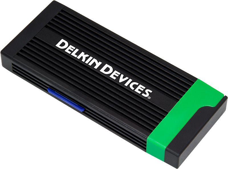 DELKIN CARDREADER CFEXPRESS TYPE B & SD UHS-II (C tipo iki C ir C tipo iki A kabeliai)
