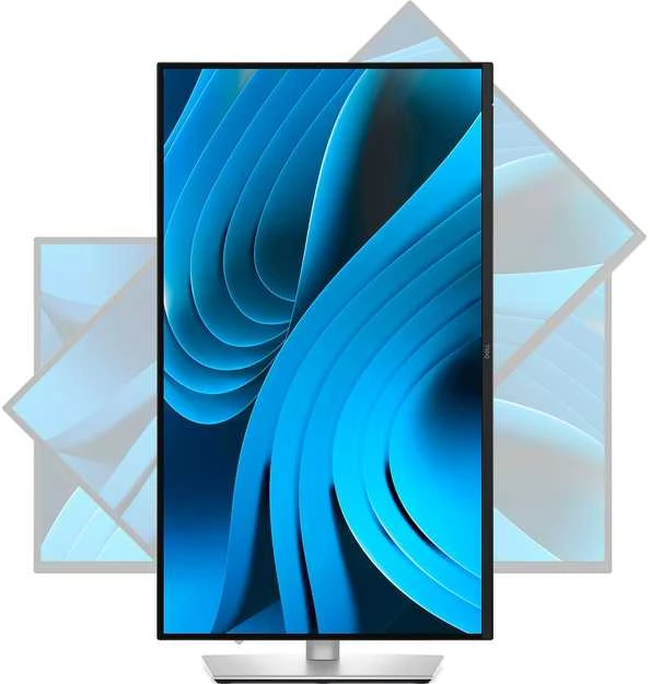 Monitorius DELL Pro Plus P2725DE, 68.6 cm (27"), 2560 x 1440 pikselių, Quad HD, LCD, 8 ms, Juodas, Sidabrinis