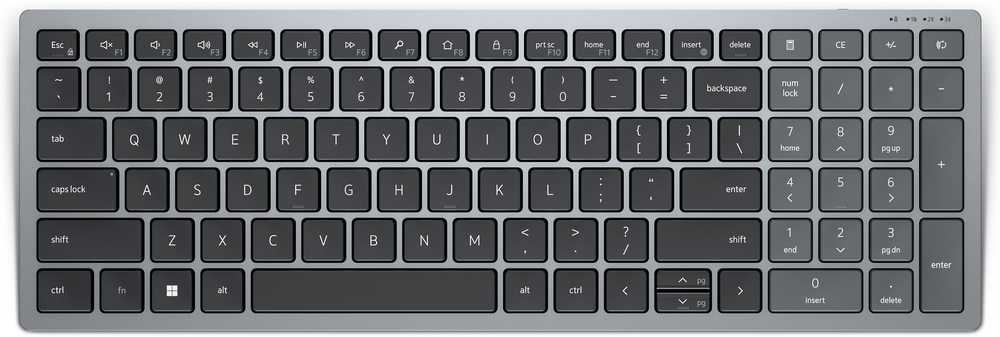 Klaviatūra Dell KB740 (KB740-GY-R-NOR)