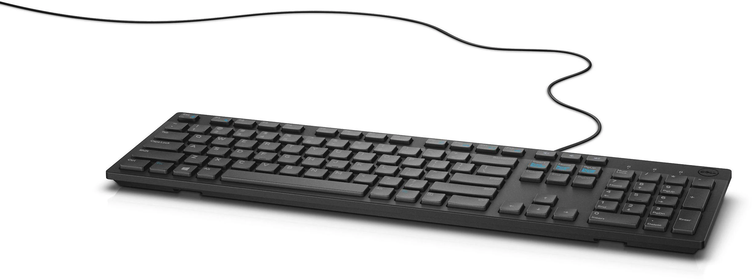 „Dell“ daugialypės terpės klaviatūra KB216, SWE / ENG