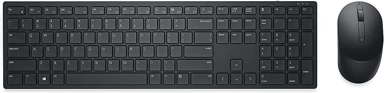 Klaviatūra ir pelė Dell Wireless QWERTY Pan Nordic