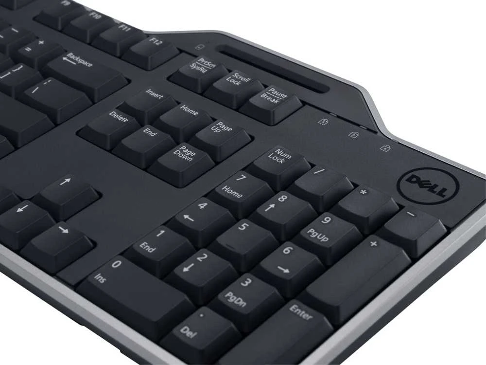 Dell Smartcard Klaviatūra KB813 Smart Card Klaviatūra, SWE / FIN